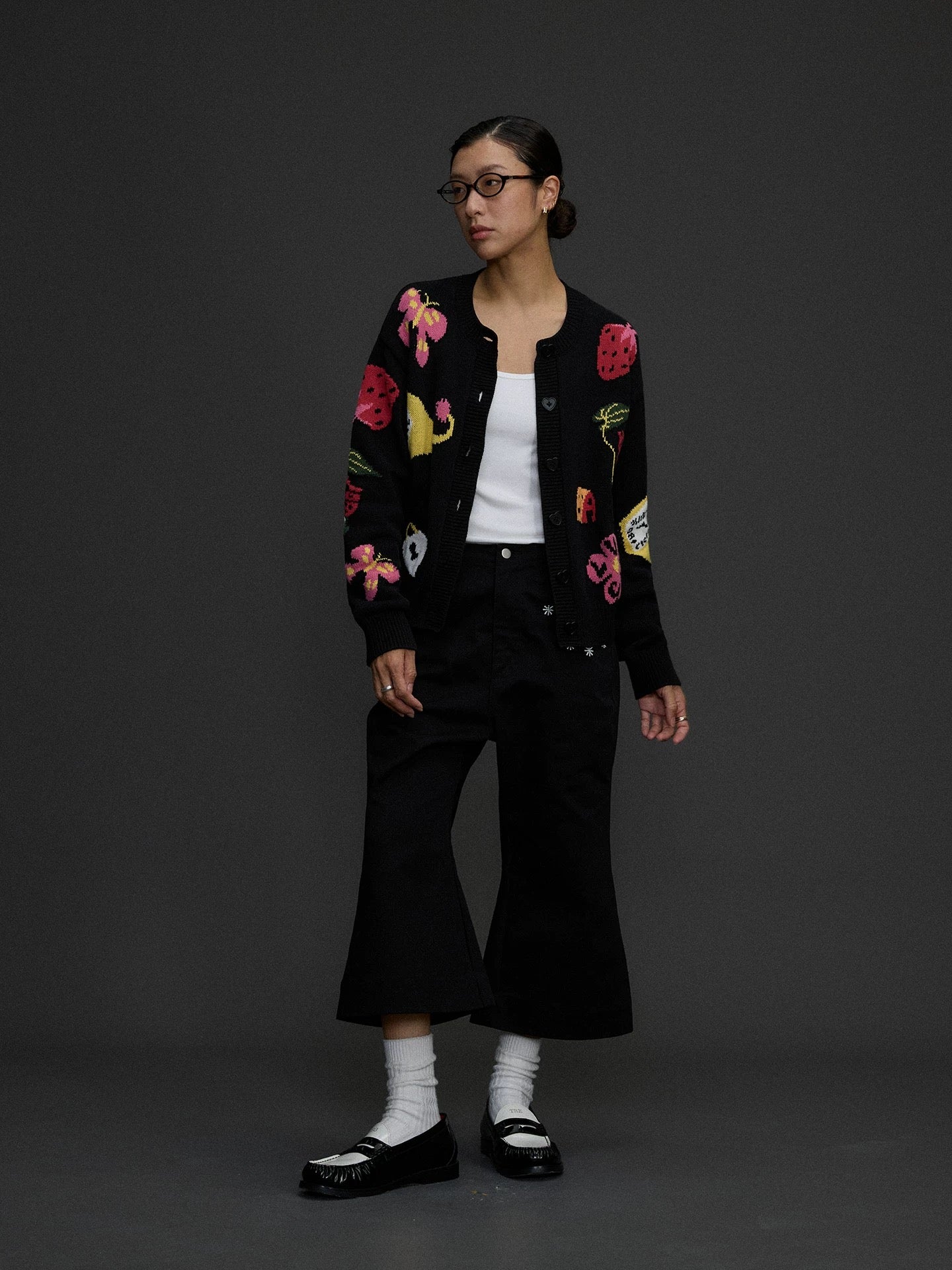 Strawberry Knit Cardigan