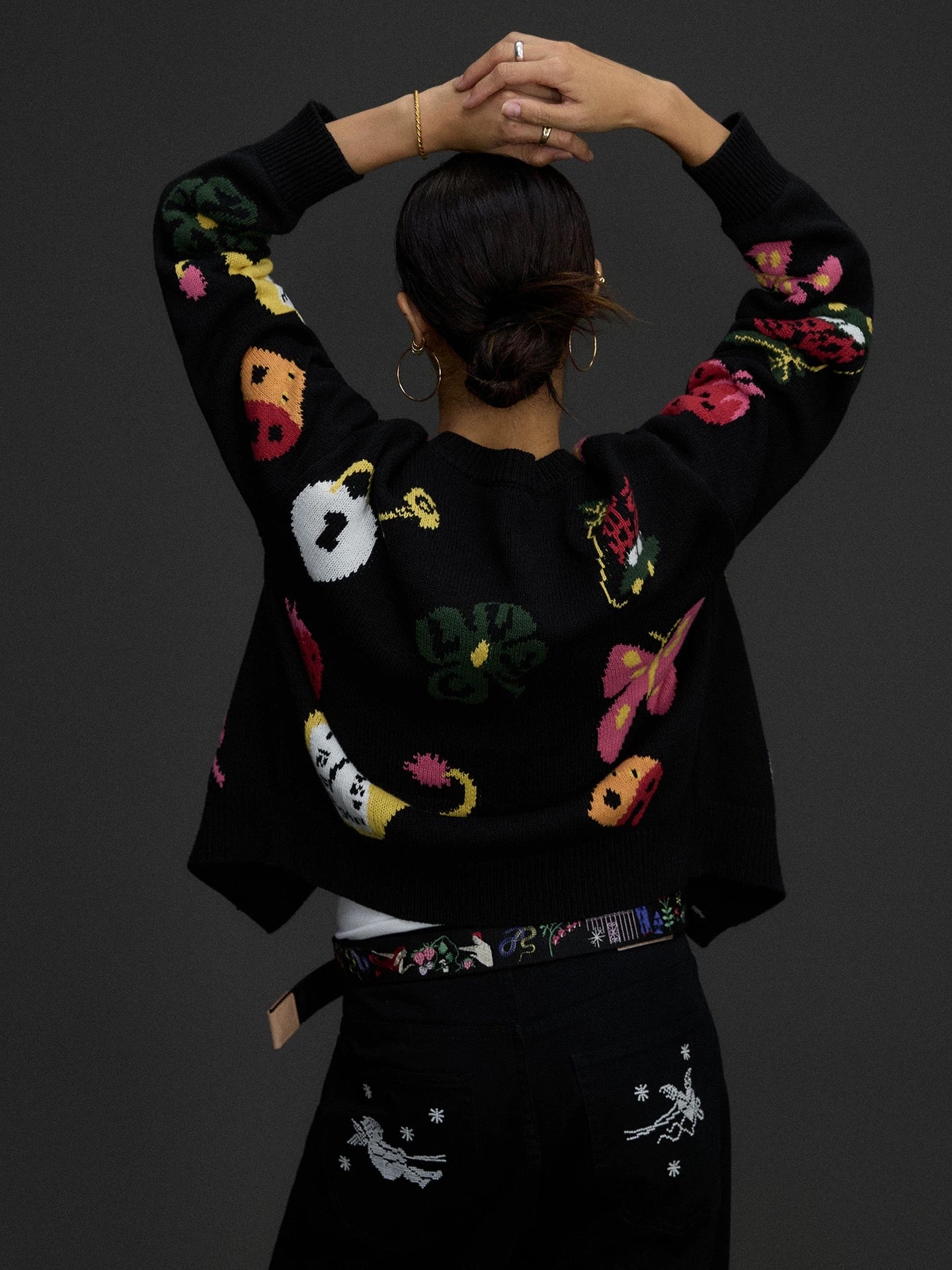 Strawberry Knit Cardigan