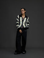 Floral Embroidered Cardigan