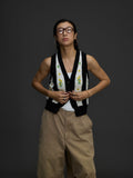 Floral Knit Vest