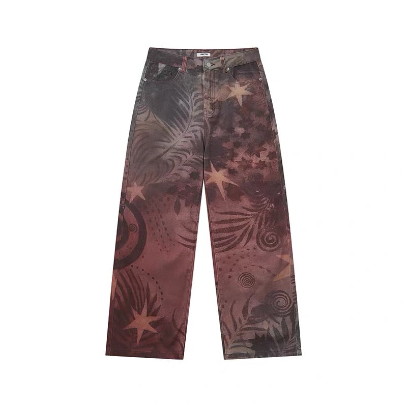 Plant Graphic Trousers