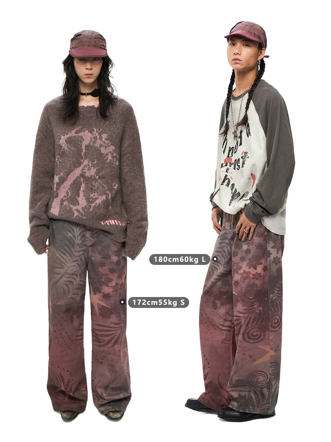 Plant Graphic Trousers