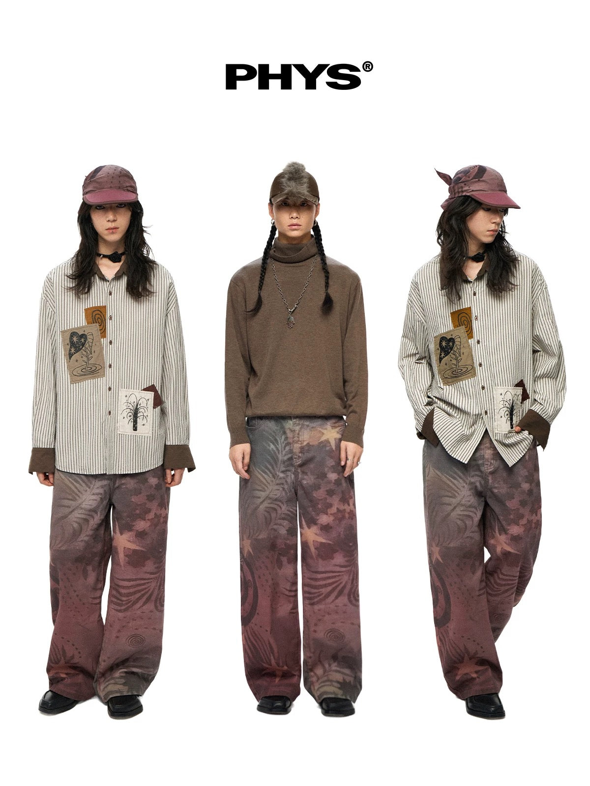 Plant Graphic Trousers