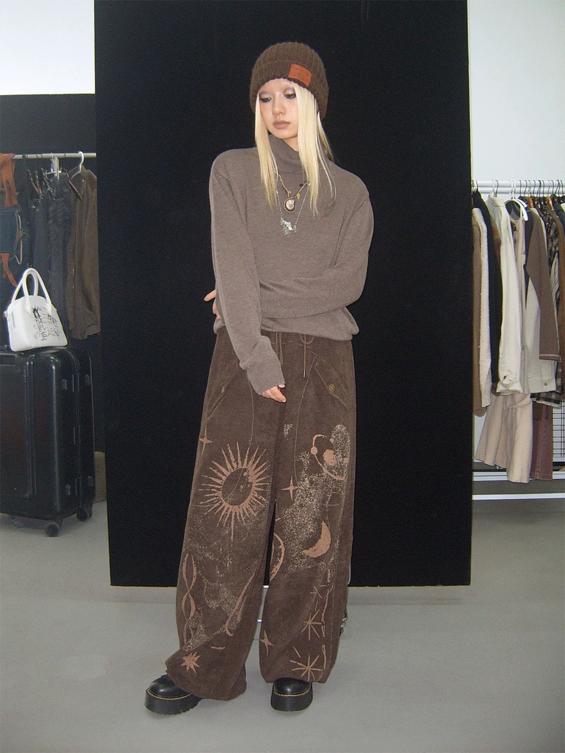 Galaxy Graphic Trousers