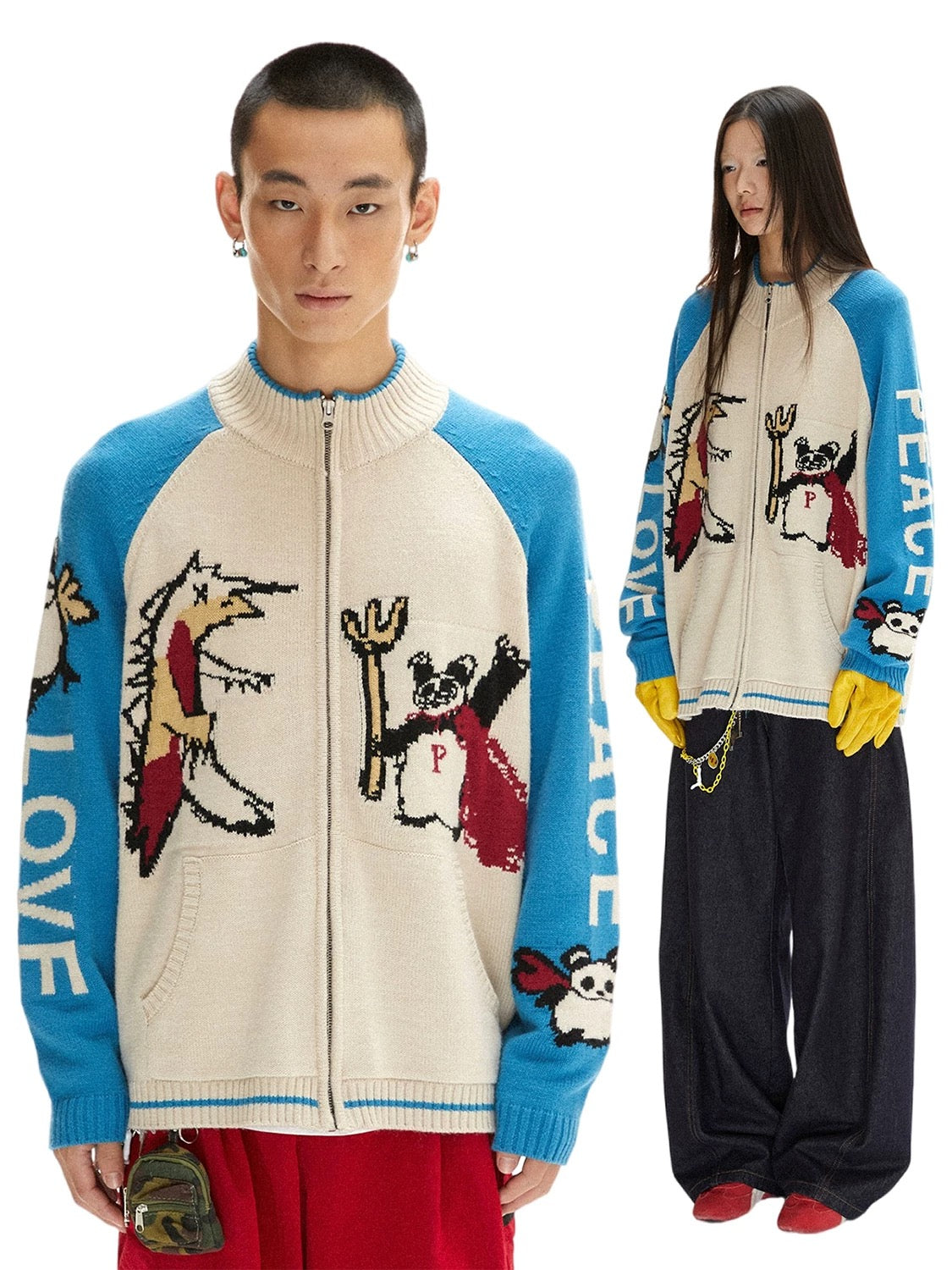 Retro Beast Knit