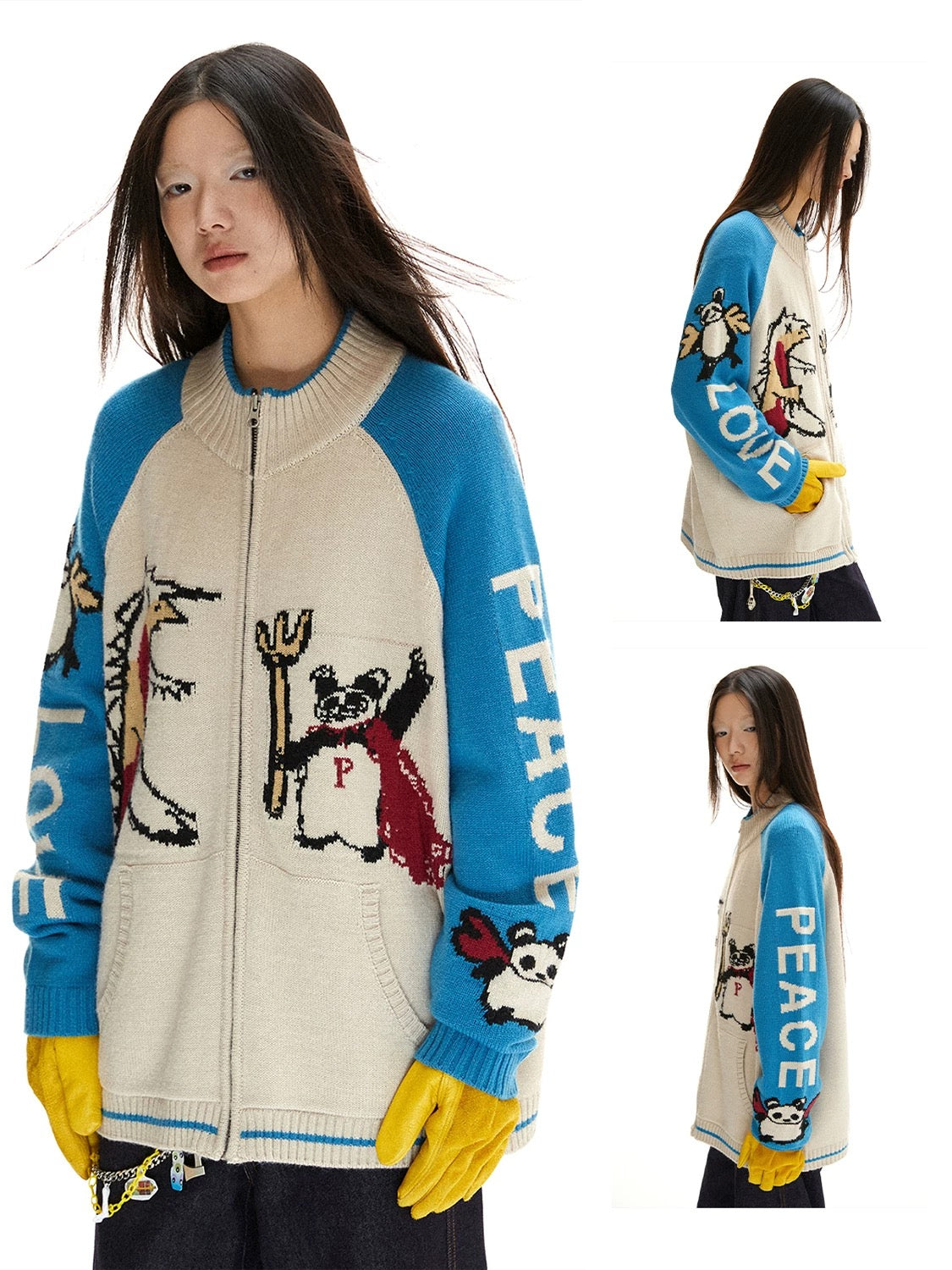 Retro Beast Knit