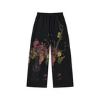 Vase Print Knit Sweatpants