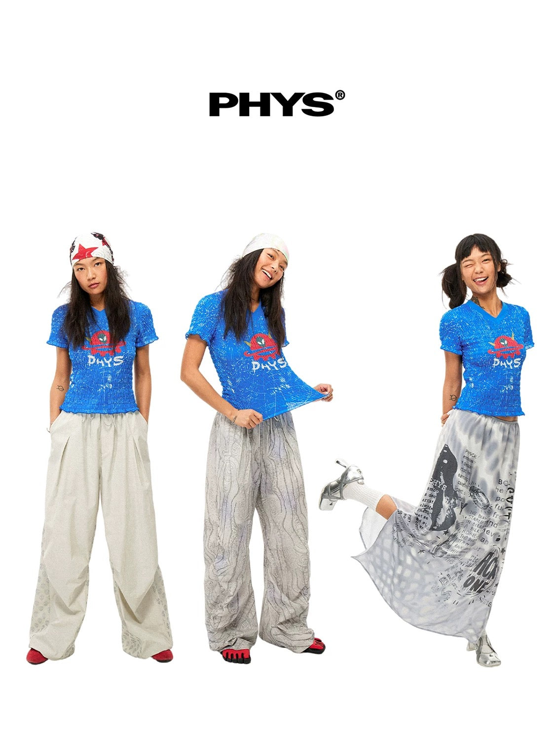 Alien Print Stretch Tee
