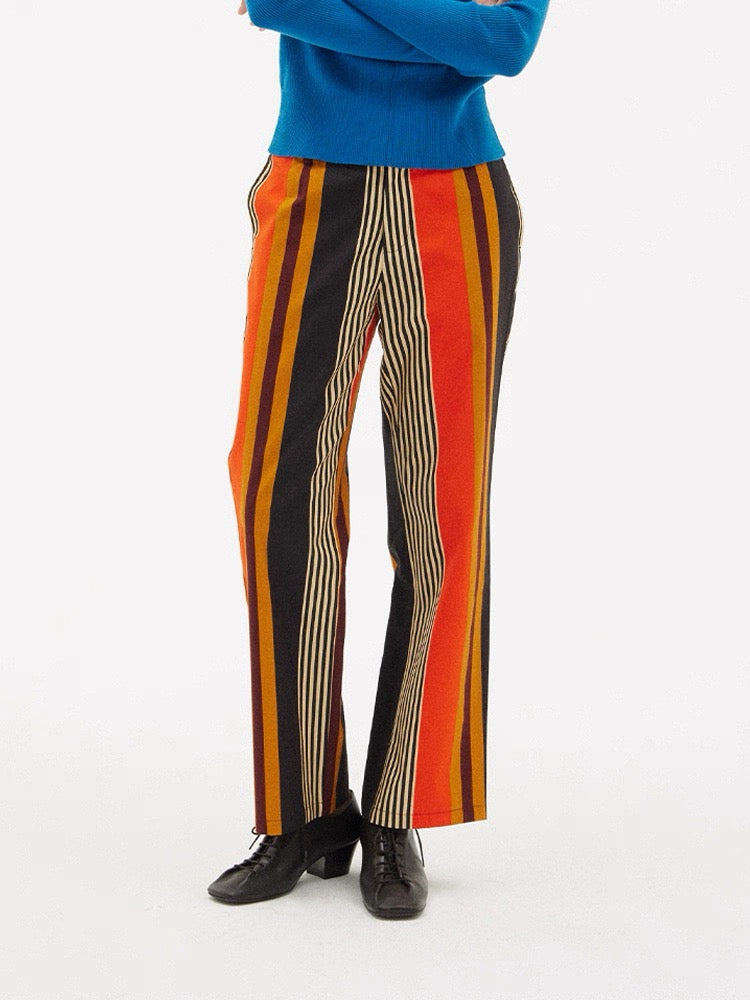 Indie Stripe Wide Pants
