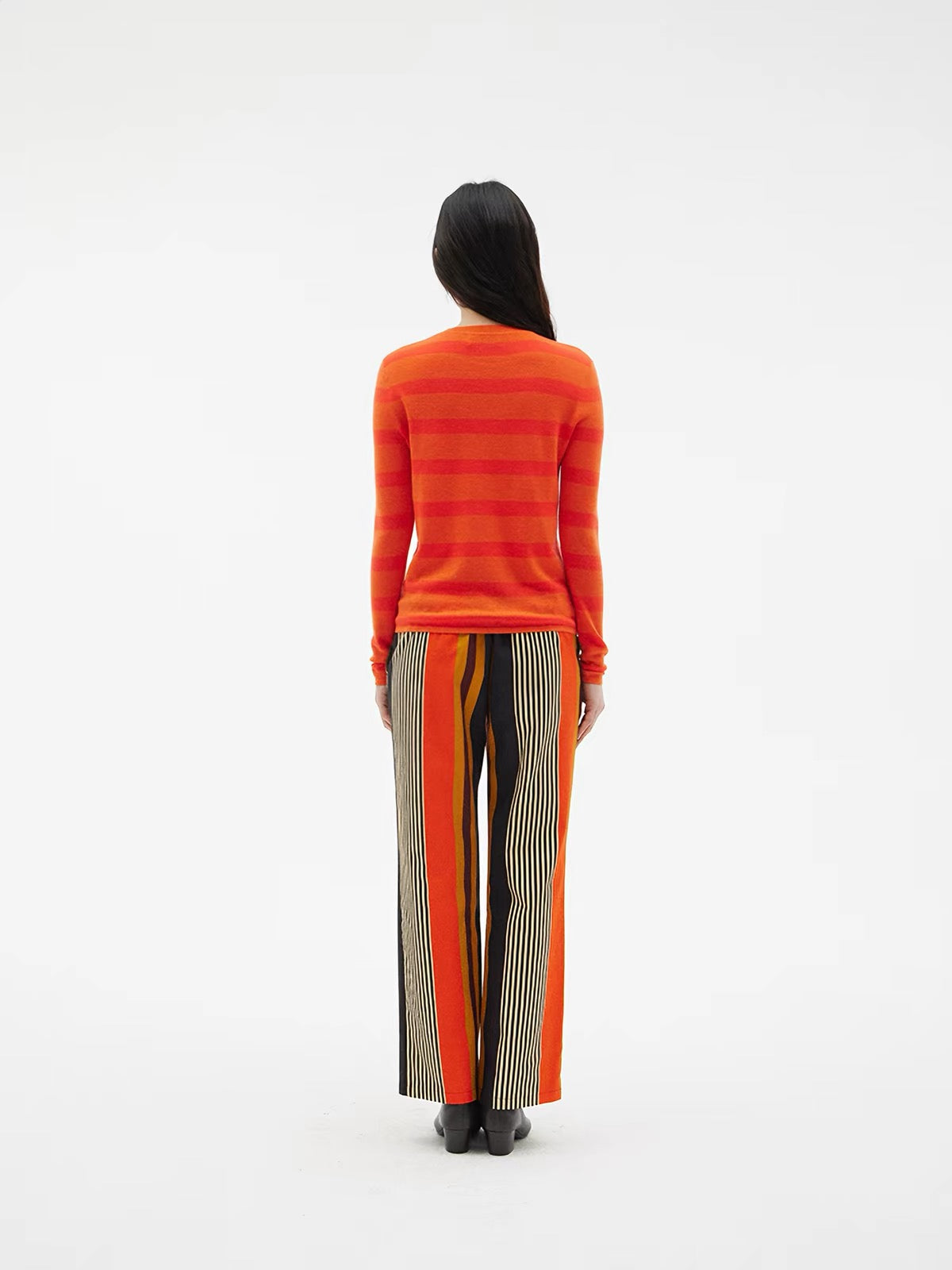 Indie Stripe Wide Pants