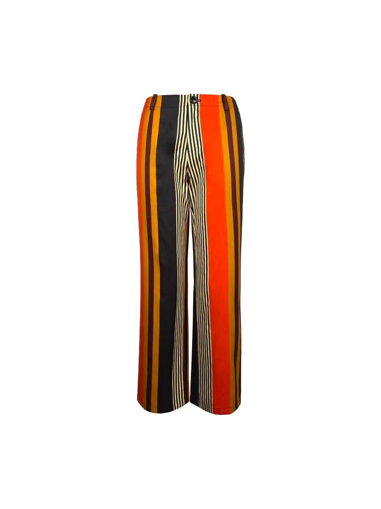 Indie Stripe Wide Pants