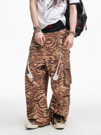 Layered Waist Tiger Trousers