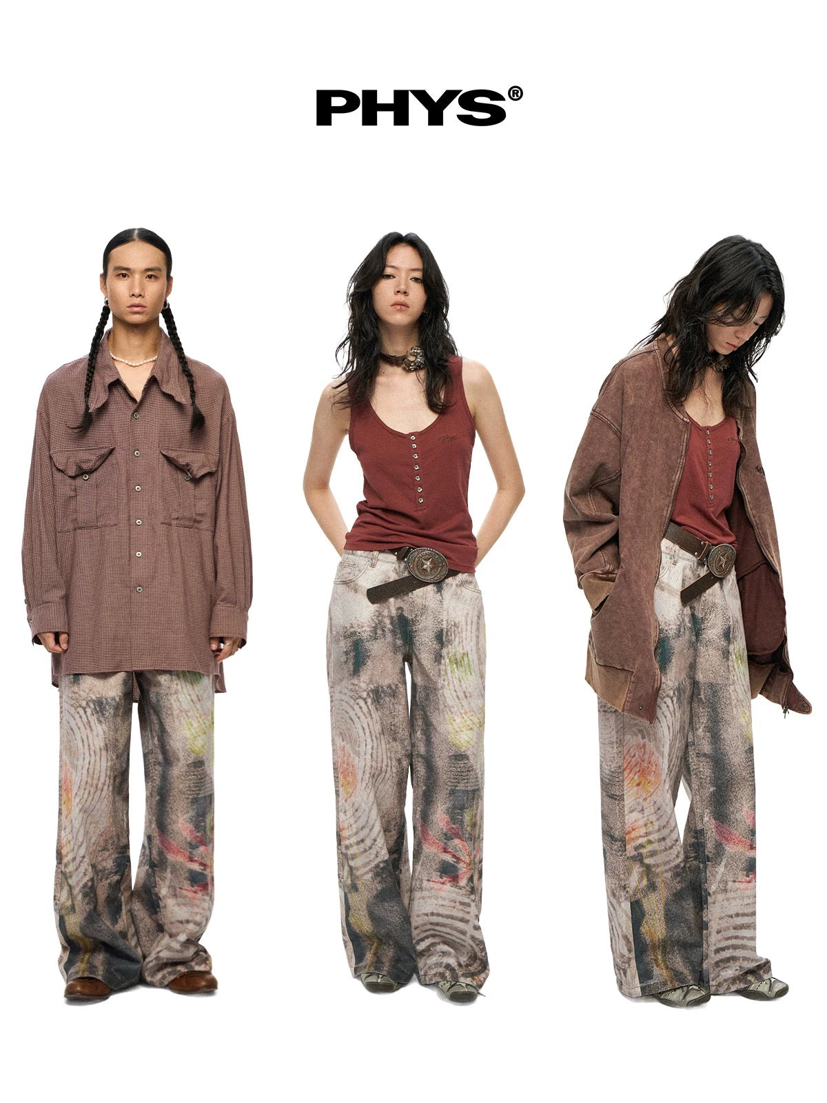 Urban Floral Straight Pants