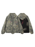 Camo Hooded Jacket
