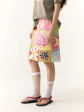 Reversible Vacation Print Skirt