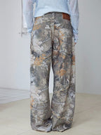 Loose Fit Camo Cargos
