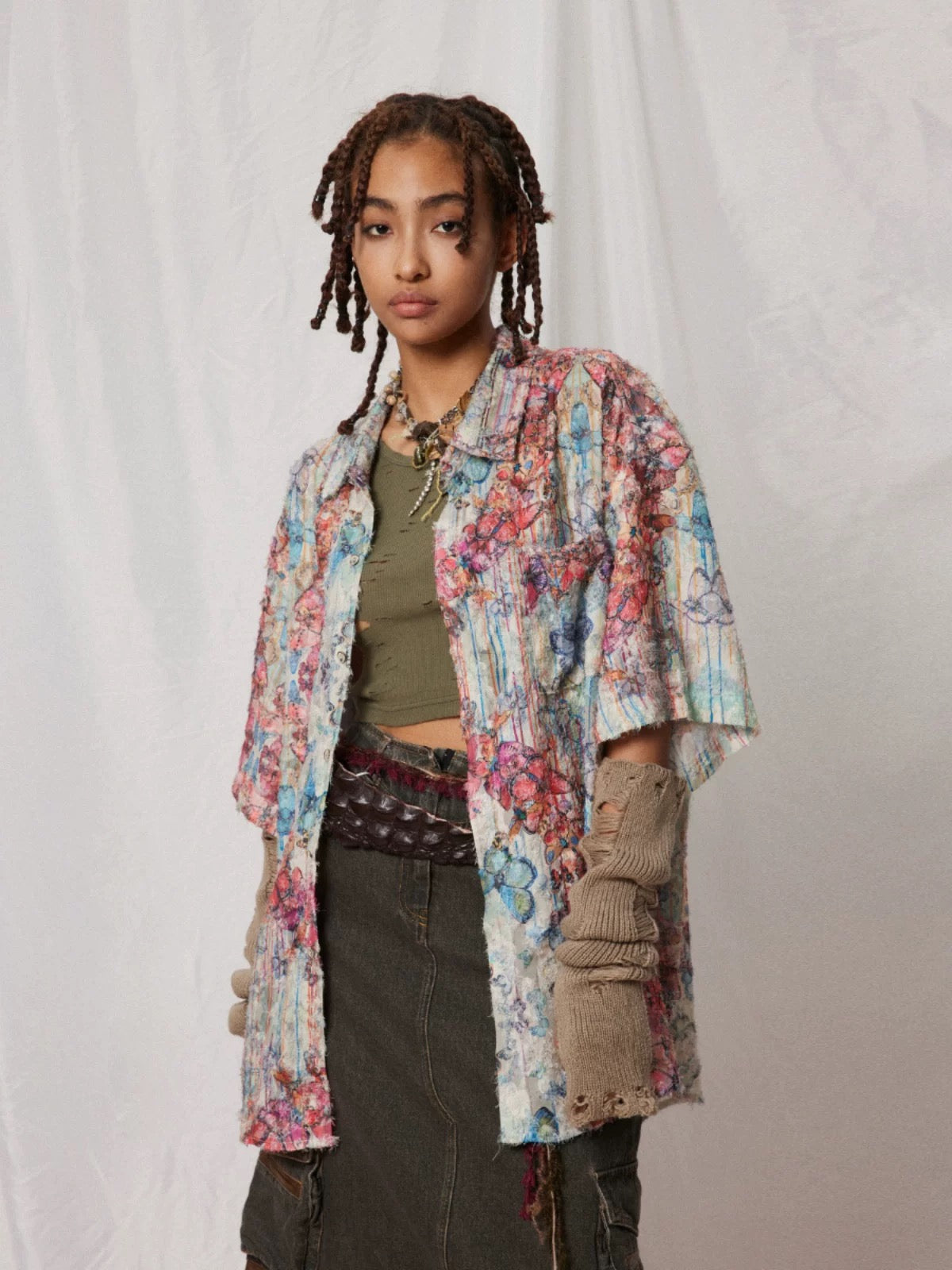 Butterfly Distressed Shirt