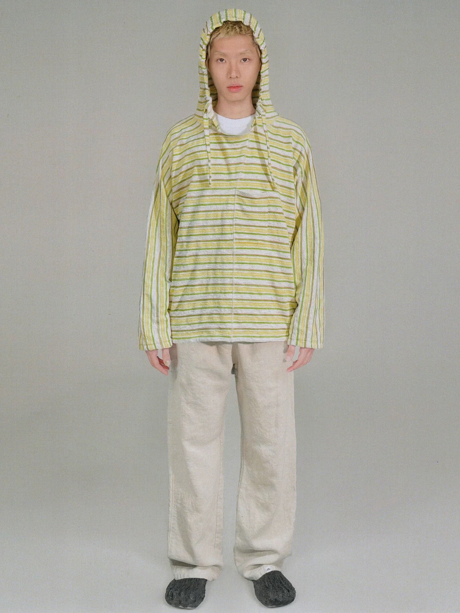 Striped Knit Pullover