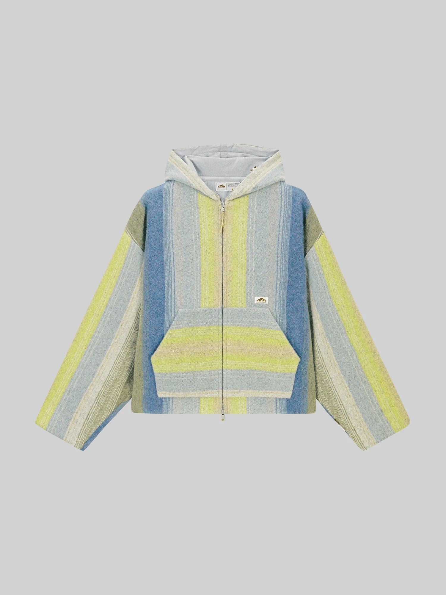Stripe Pattern Hoodie