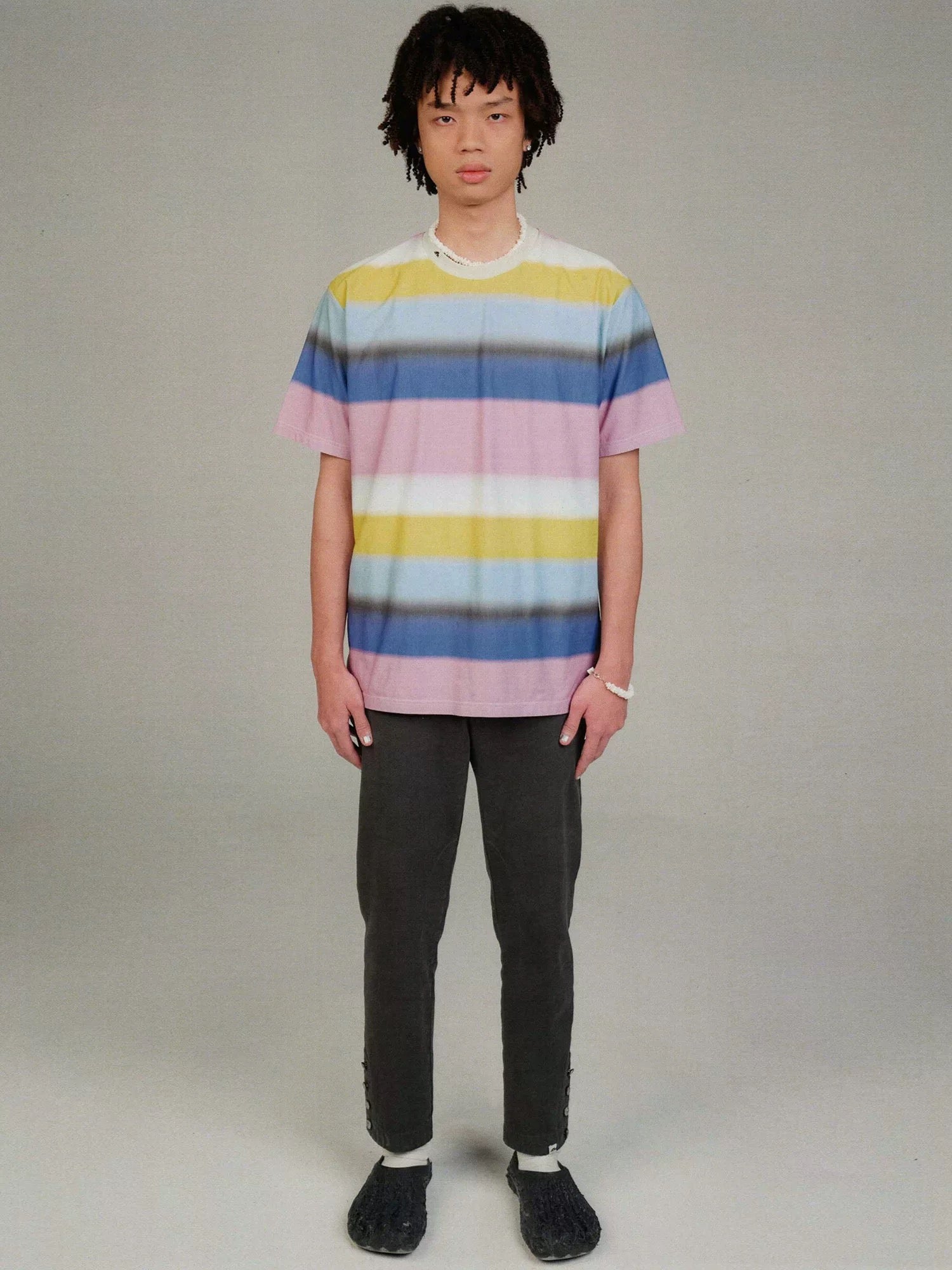 Blurred Stripe Tee
