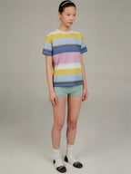 Blurred Stripe Tee