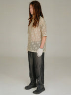 Lace Henley Tee