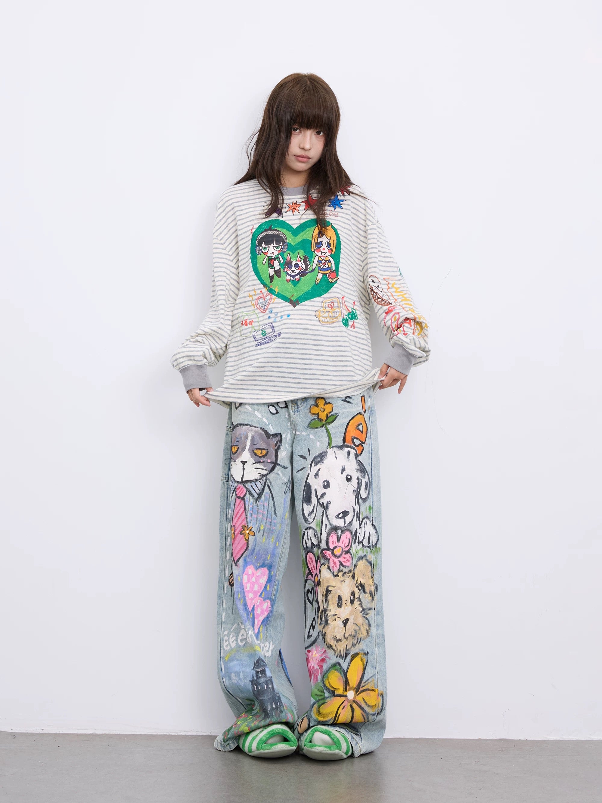 Dreamscape Graffiti Top