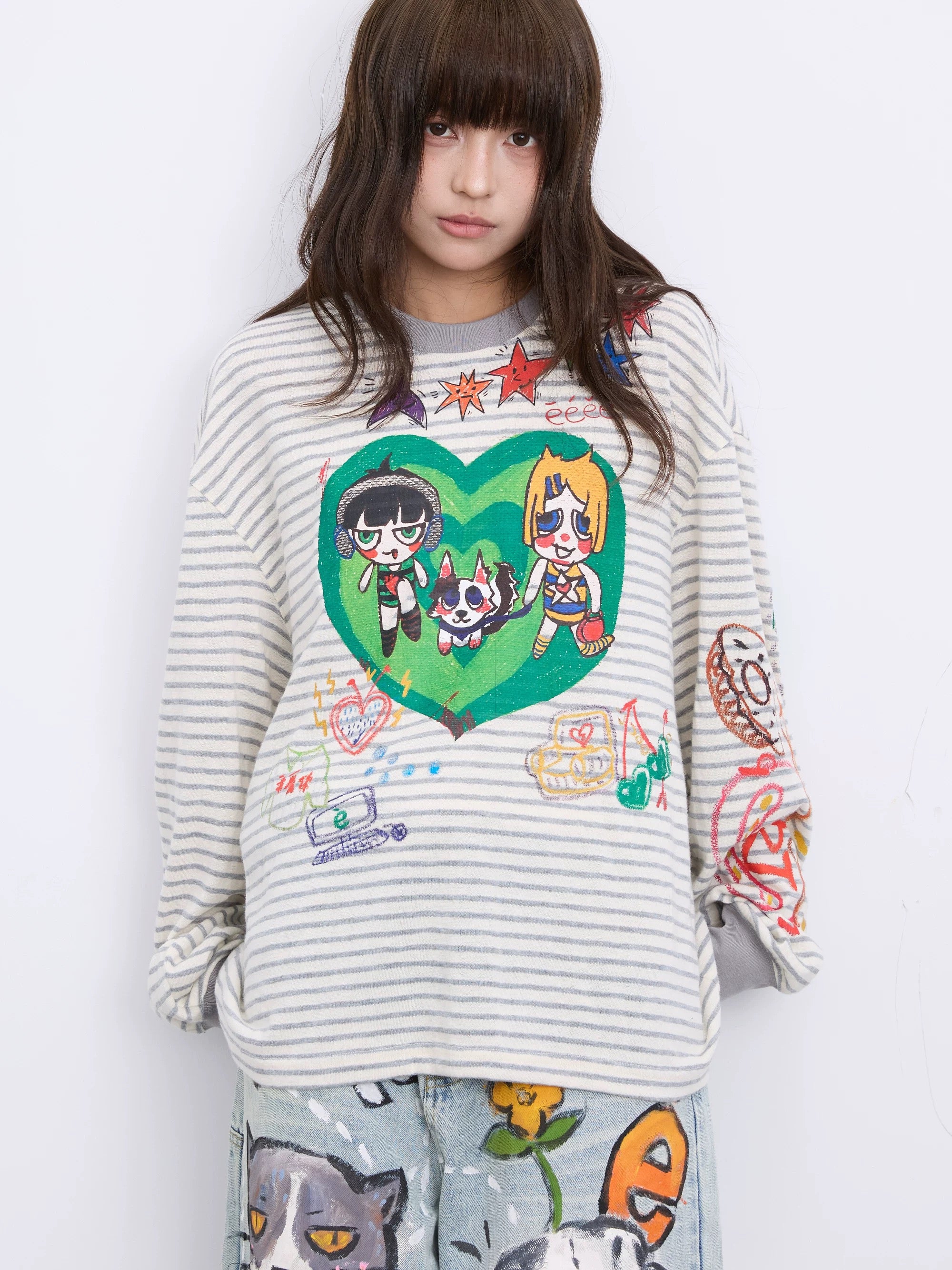 Dreamscape Graffiti Top