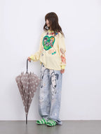 Dreamscape Graffiti Top