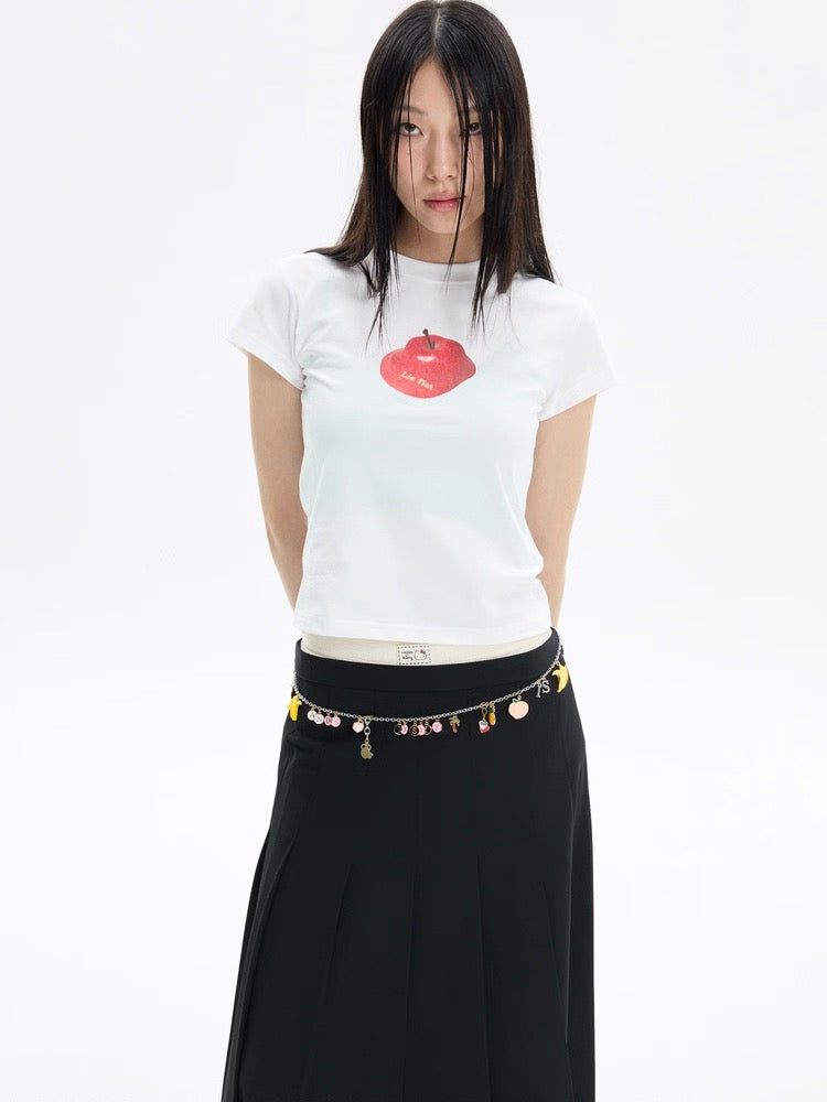 Lie Flat Apple Tee