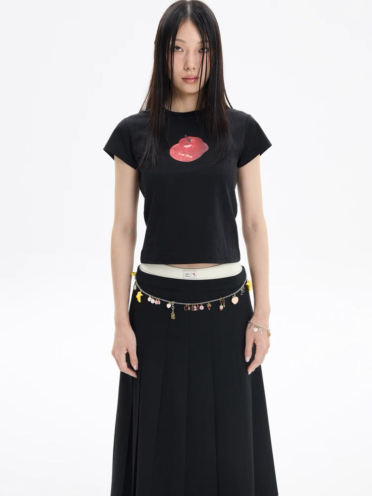 Lie Flat Apple Tee