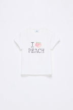I Love Peach Tee