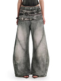Belt Graphic Retro Denim