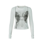 Bra Print Top