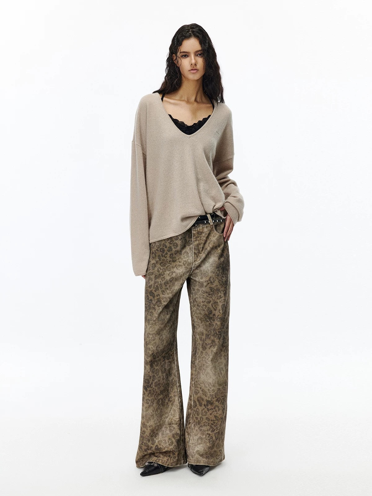 Leopard Print Jeans