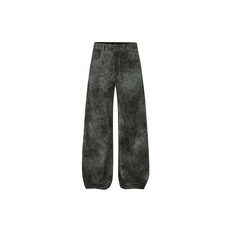 Leopard Print Jeans
