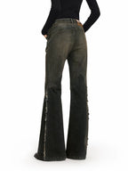Low Waist Bootcut Denim