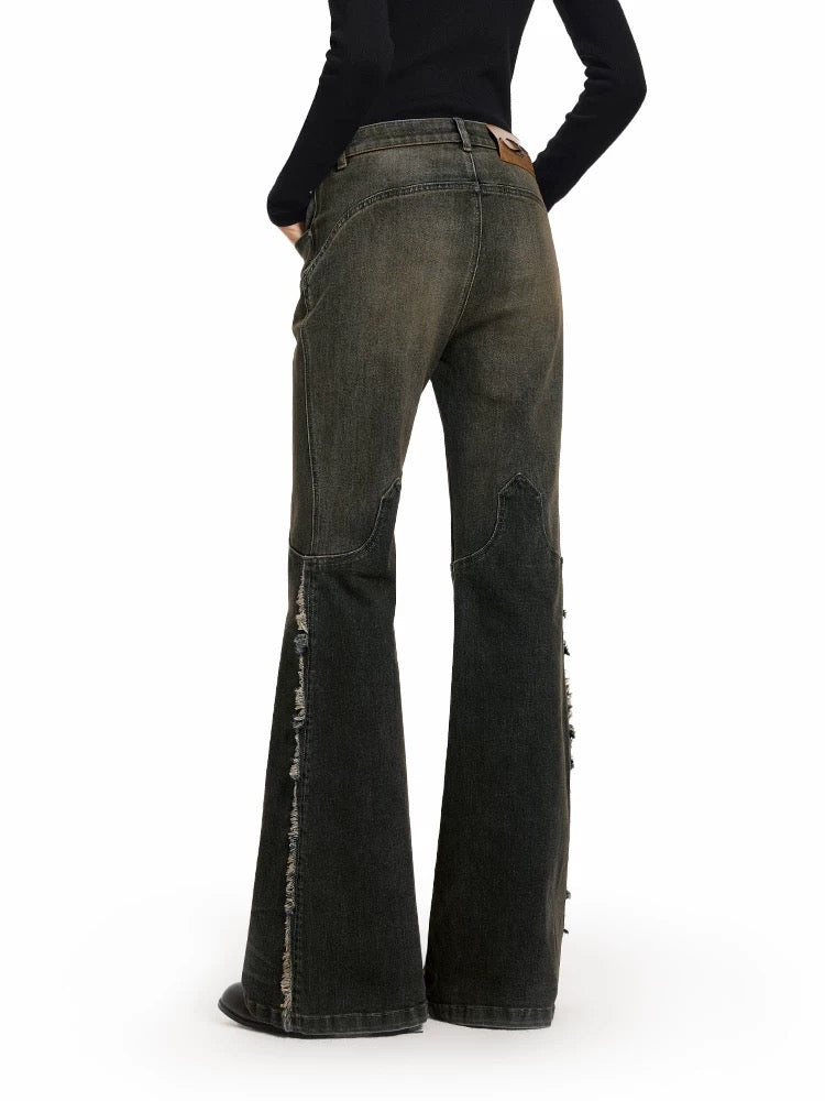 Low Waist Bootcut Denim