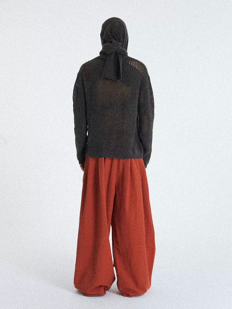 Slim Knit Hoodie