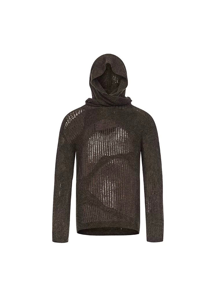 Slim Knit Hoodie