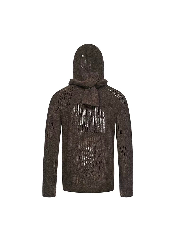Slim Knit Hoodie