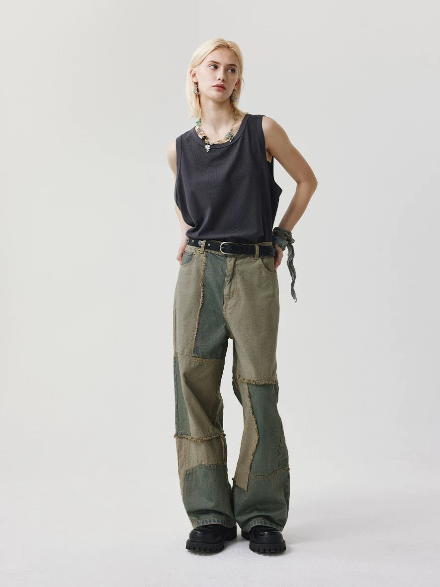 Patchwork Jeans
