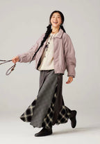 Loose Stand Collar Jacket