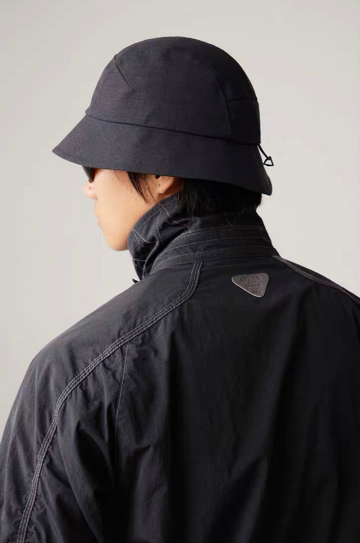 Loose Stand Collar Jacket