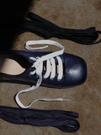 Mid Heel Leather Shoes