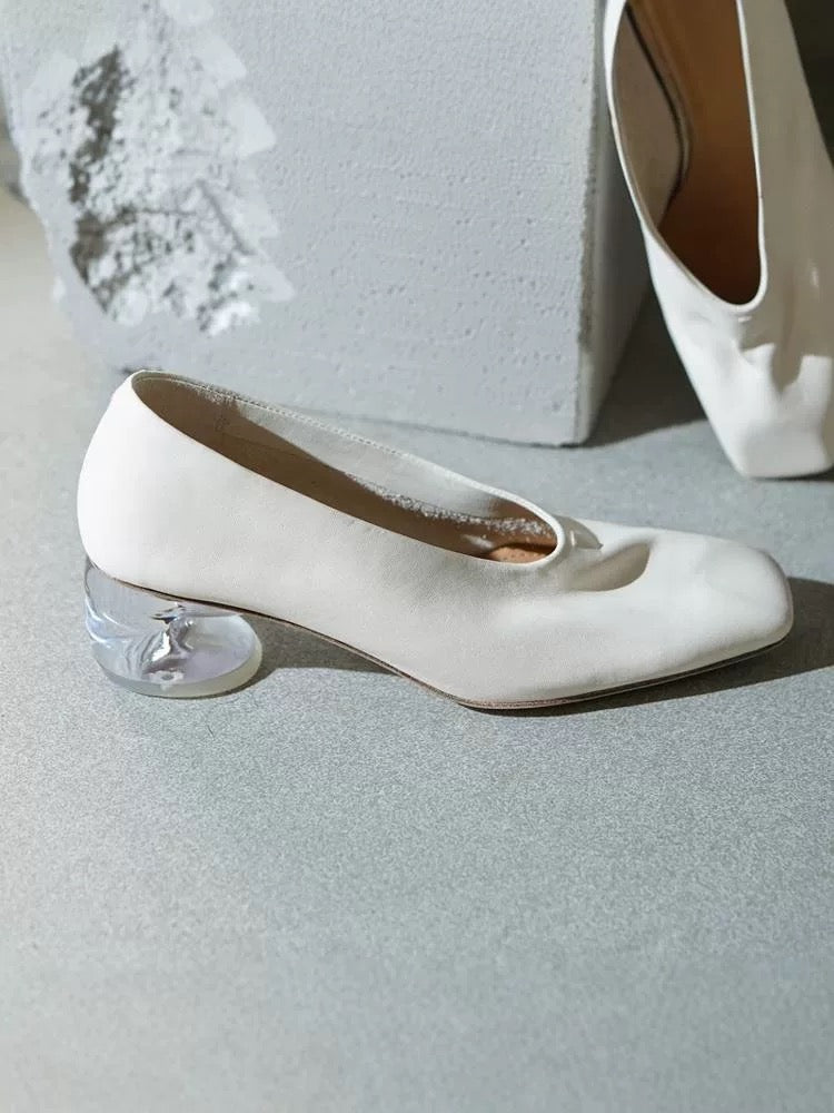 Amber Mid Heel Shoes