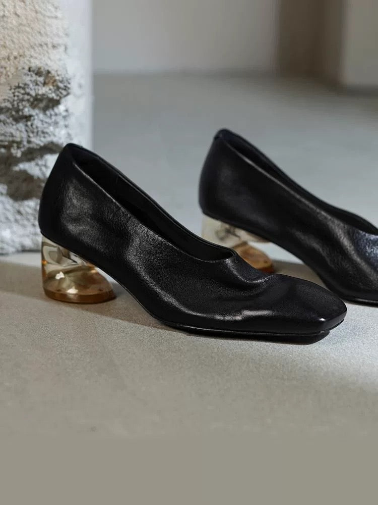 Amber Mid Heel Shoes