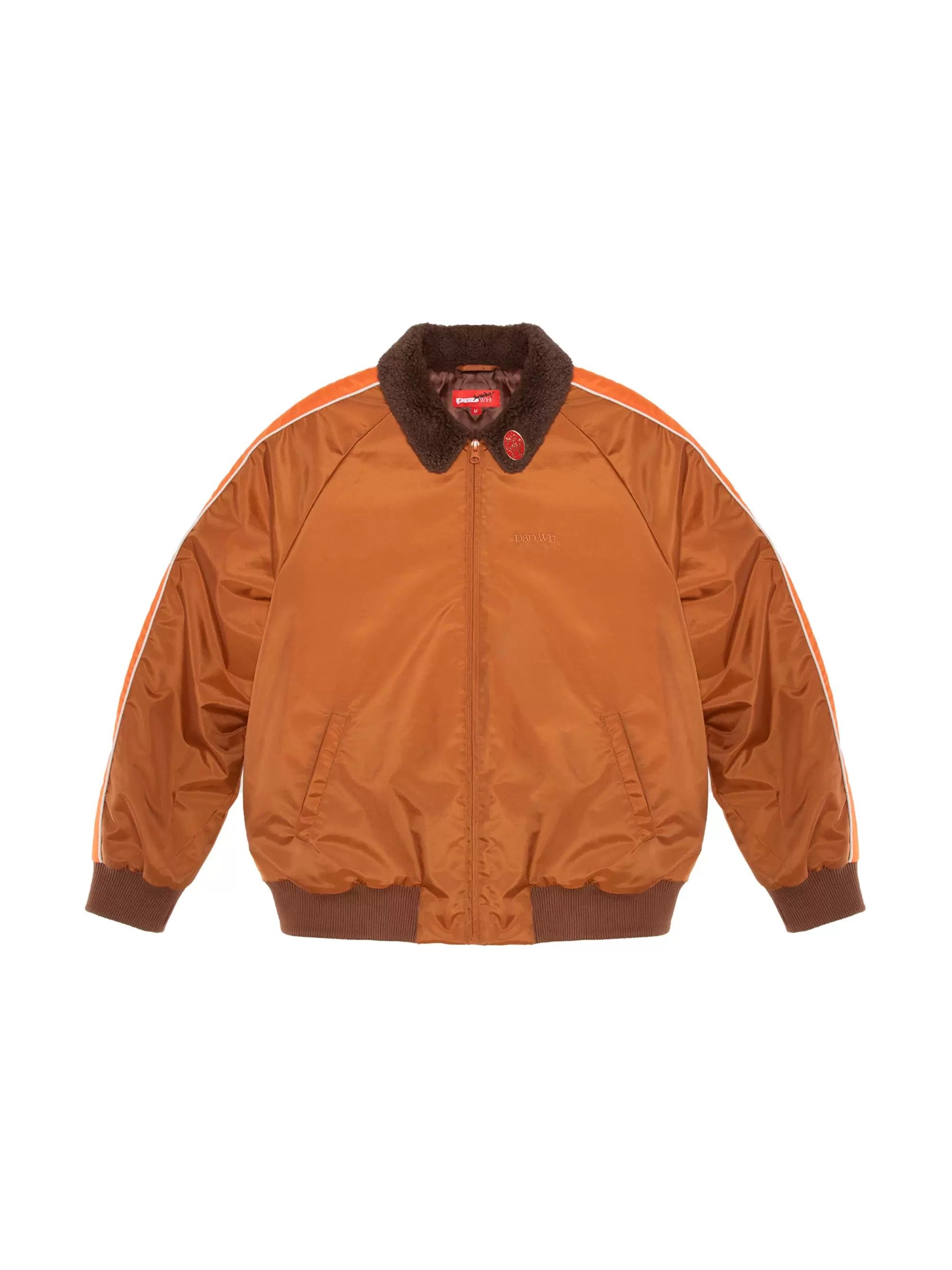 Faux Shearling Bomber Jacket