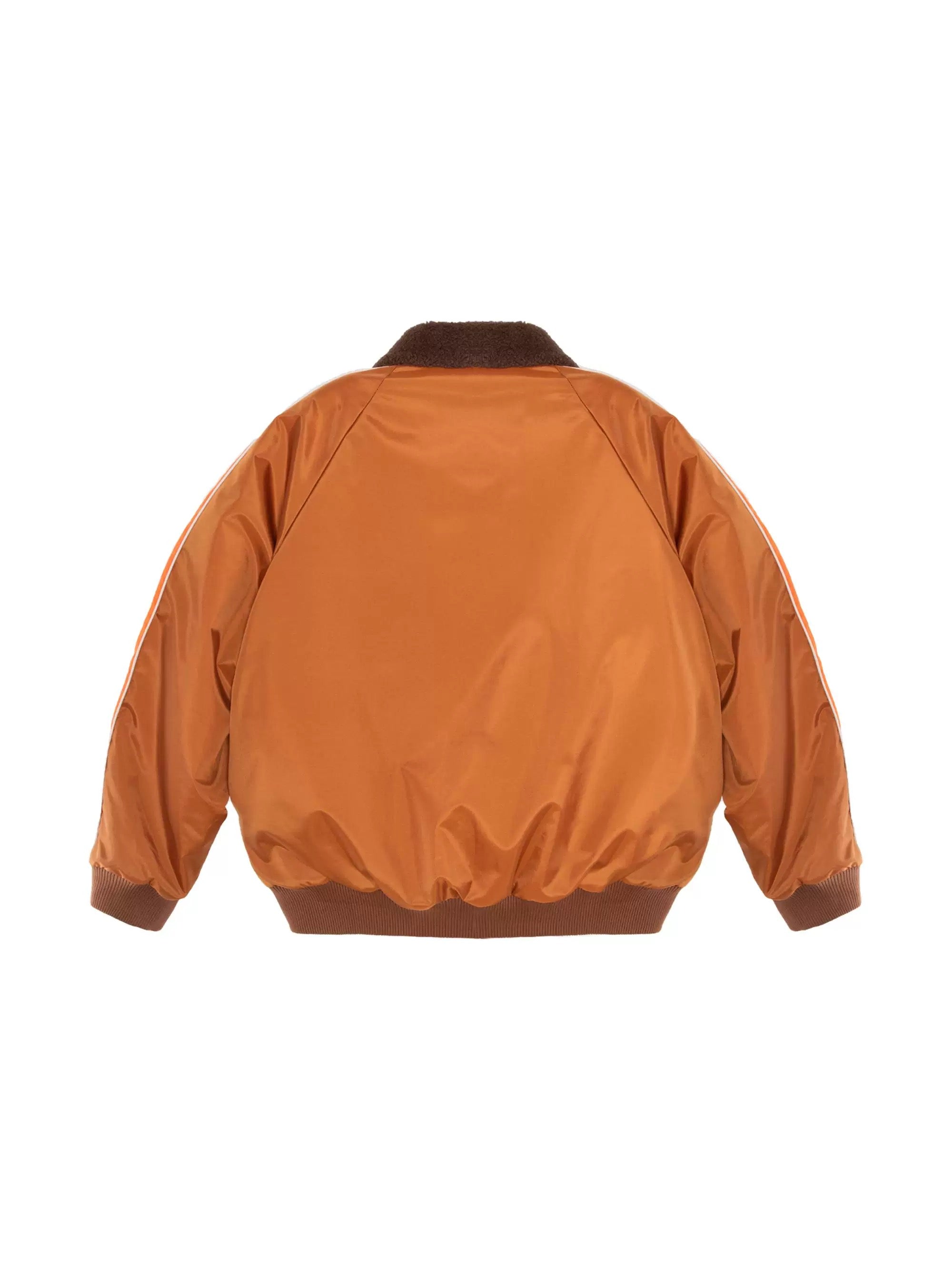 Faux Shearling Bomber Jacket