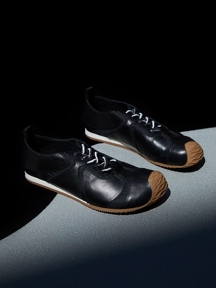 Textured Panel German Trainers